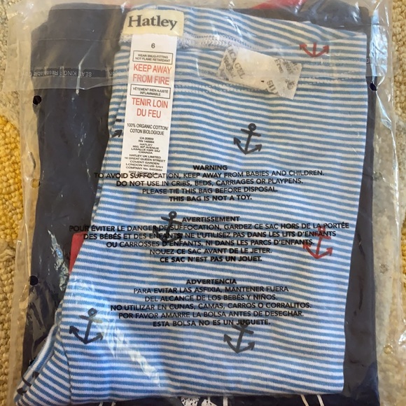 NWT Hatley Anchors Away Organic Cotton Short Pajama Set 🍭 - Picture 4 of 9